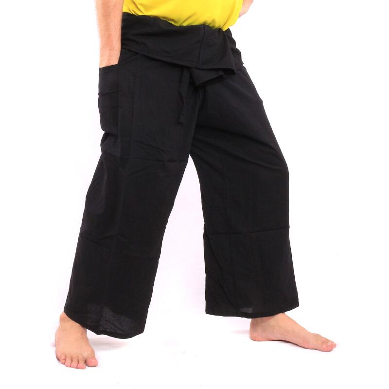 Thai Fisherman Pants Black