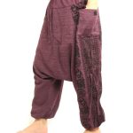Harem Baggy Pants Purple
