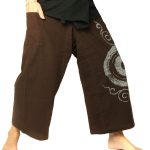 Thai Fisherman Pants Spiral Print Large and Extra Large