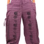 Buddha Meditation Pants - Buddhist Symbols - Thai Fisherman Pants & Harem  Pants for Men and Women