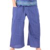 Thai Fisherman Pants Stripe Mix Cotton