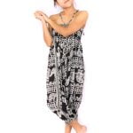 Elephant Pants Drop Crotch Onesie Jumpsuit