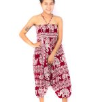 Elephant Pants Drop Crotch Onesie Jumpsuit