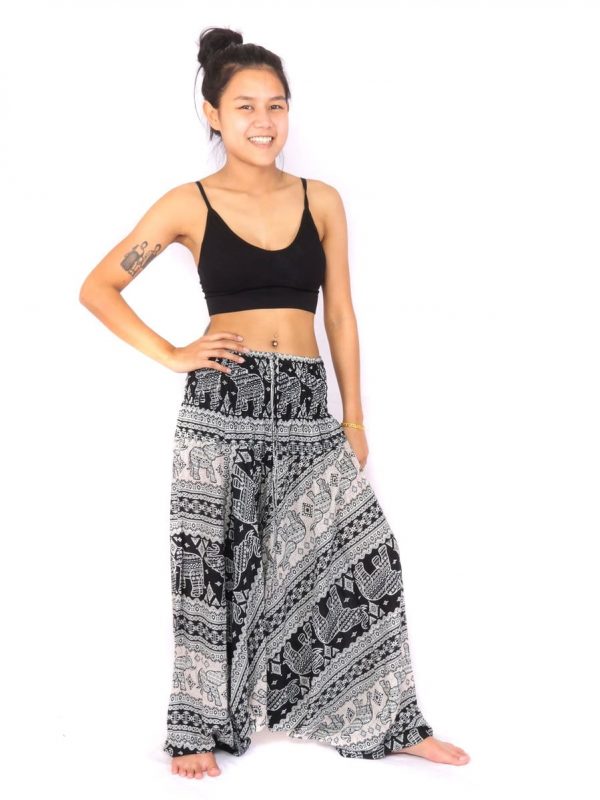 Elephant Pants Drop Crotch Onesie Jumpsuit