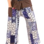 Thai Fisherman Pants Patchwork Size XL Extra Long