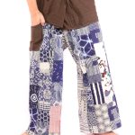Thai Fisherman Pants Patchwork Size XL Extra Long