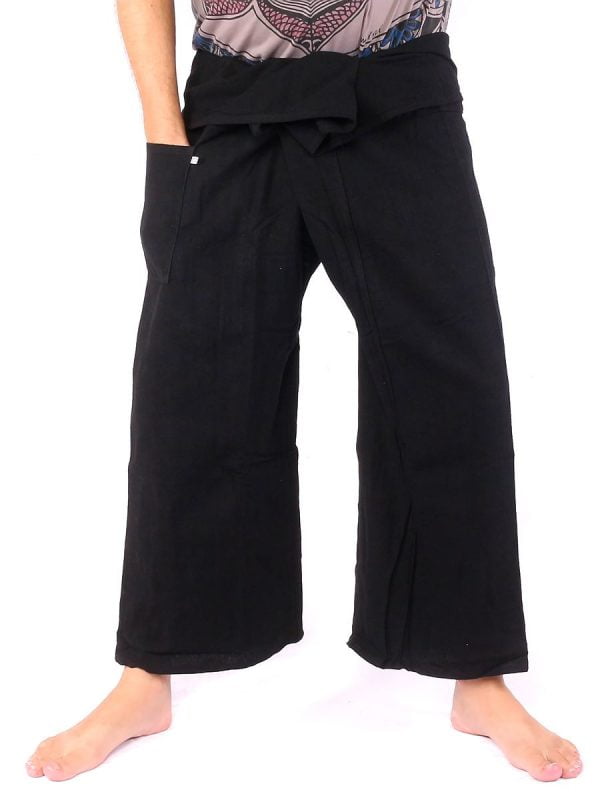 Men's Thai Fisherman Hill Tribe Pants Cotton Extra Long - Thai ...