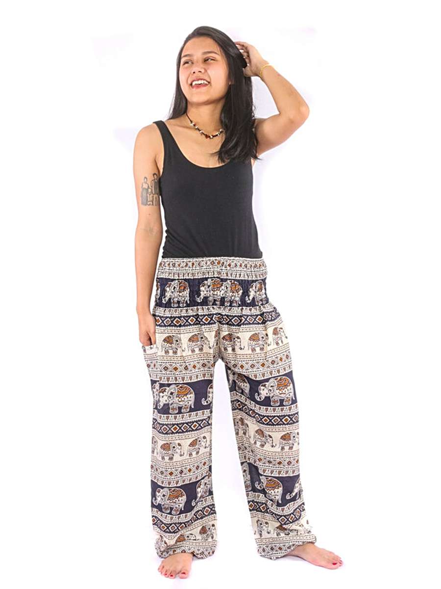 Elephant Harempants Viscose