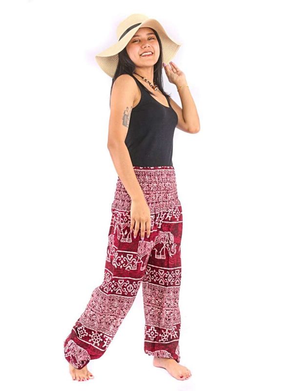 Elephant Pants Viscose/Rayon Tie-Dye