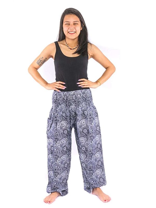 Harempants Oriental Paisley Pattern