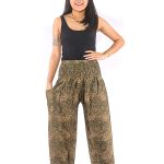 Harempants Oriental Paisley Pattern