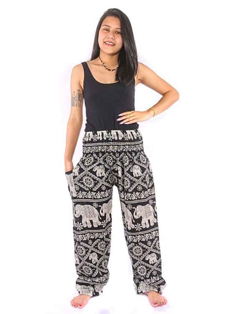 100% Cotton Made in Thailand Eat Pray Love Harem Pants main image 0